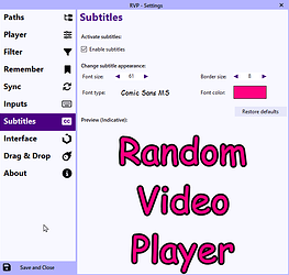 SubtitleSettings